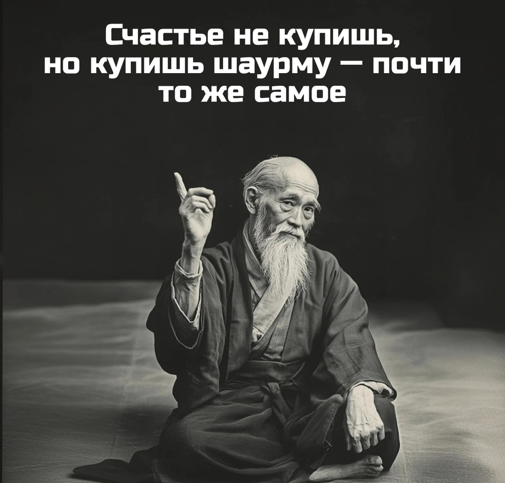 Счастье не купишь, но купишь шаурму-почти тоже самое